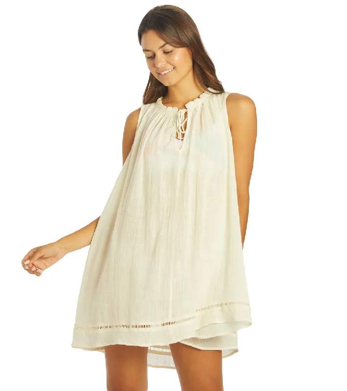 O'Neill Women's Tikal Cover Up Dress Winter White