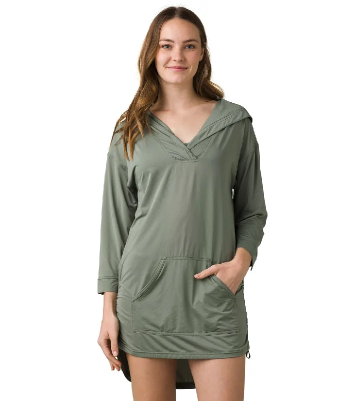 prAna Mantra Bay Cover Up Tunic Army Green