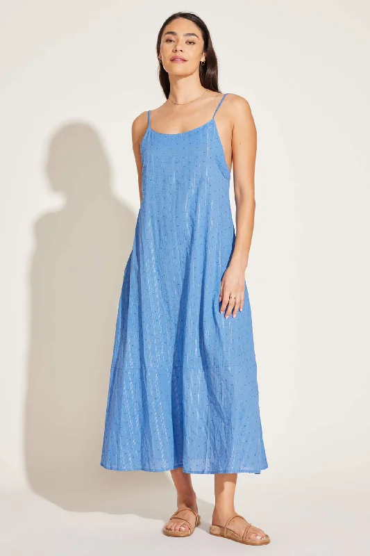 Mari Maxi Dress - Ocean Organic Cotton