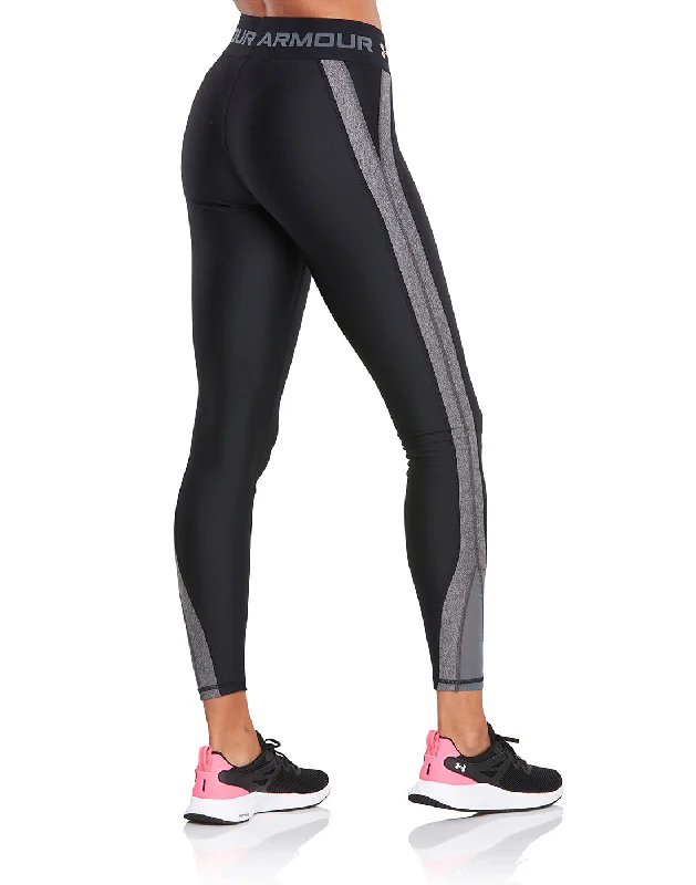 Women's HeatGear® Armour Wordmark Waistband Leggings 1360552-001