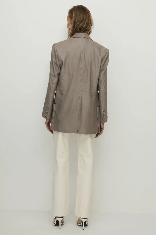 Broome Blazer Moonlight Grey Leather