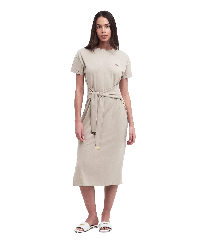 Whitson Midi Dress - Beige