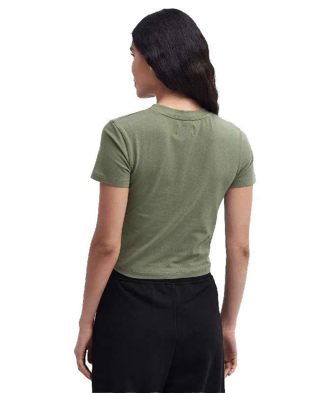 Reign Cropped T-Shirt - Green