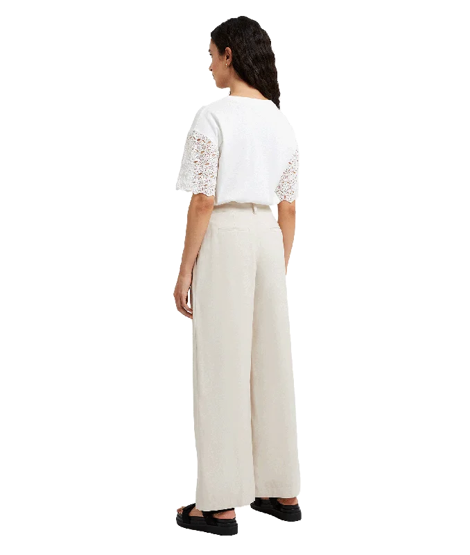 Summer Tailoring Trousers - Cream