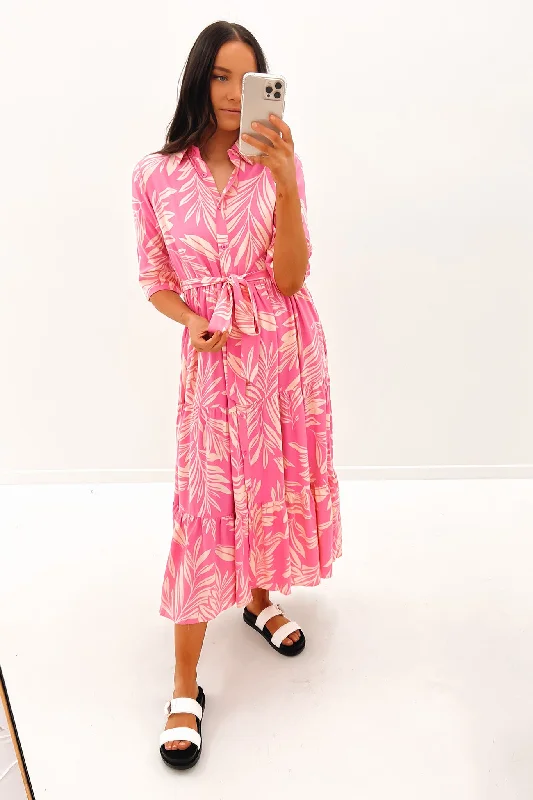 Belinda Maxi Dress Pink