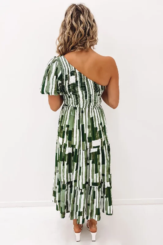 Corey Midi Dress Green