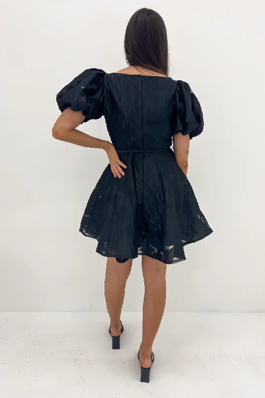 Nya Mini Dress Black