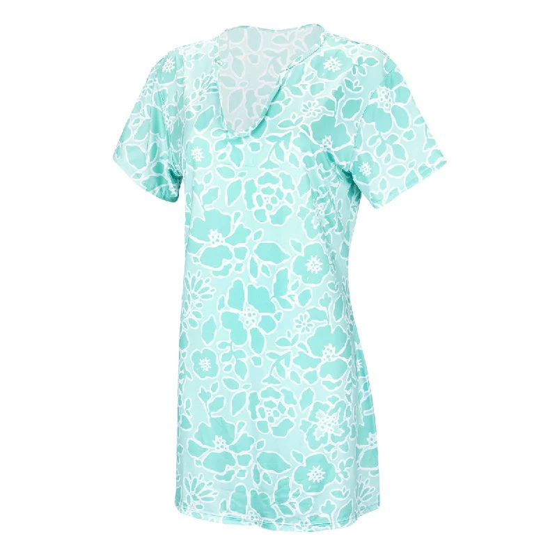 Ocean Breeze Short Sleeve Dress