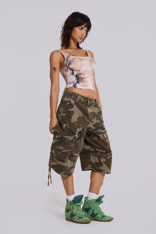 Cadet Camo Shorts