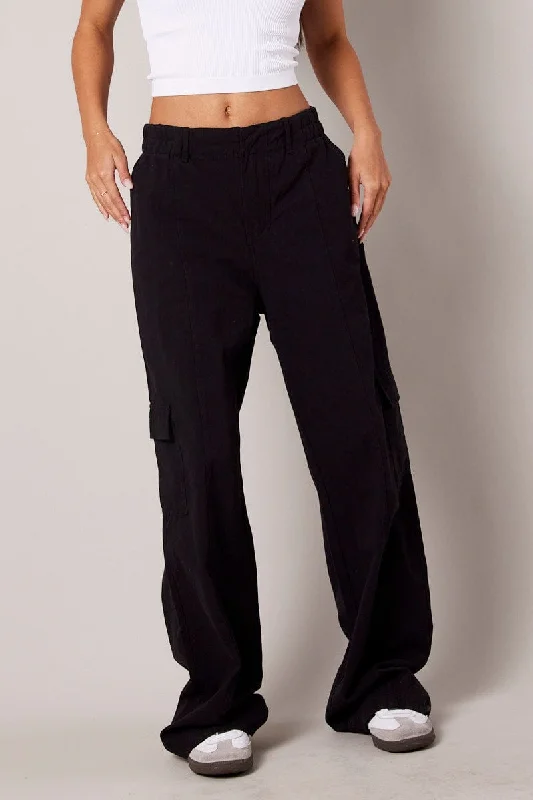 black-cargo-pants-mid-rise-bt2637-84p-2