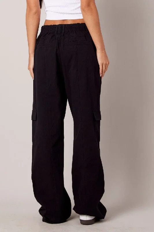 black-cargo-pants-mid-rise-bt2637-84p-2