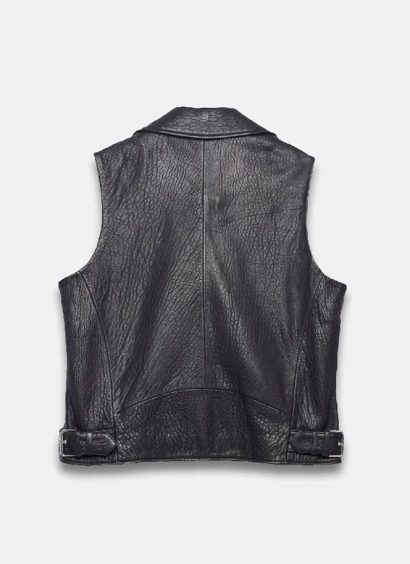 black-leather-waistcoat