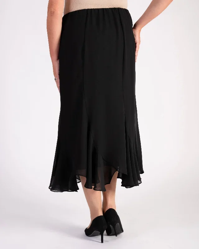 black-six-panelled-crepe-chiffon-skirt