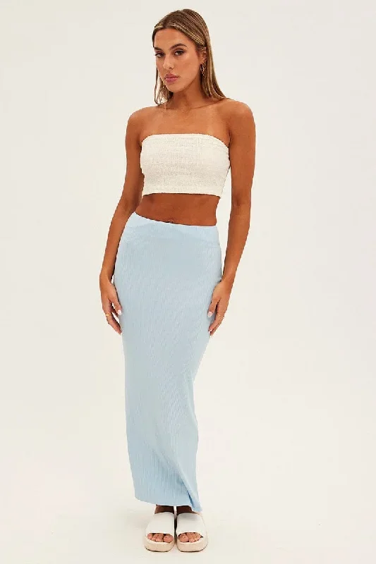 blue-high-waist-jersey-skinny-maxi-skirt-sl12432-f