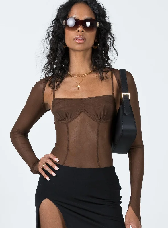 buena-bolero-bodysuit-chocolate