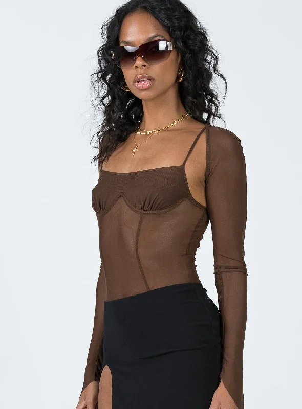 buena-bolero-bodysuit-chocolate