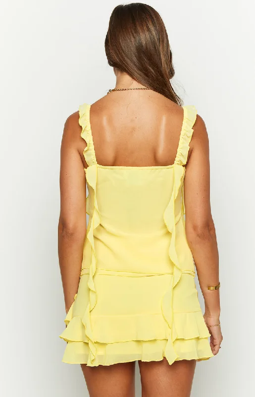 caspian-yellow-chiffon-top