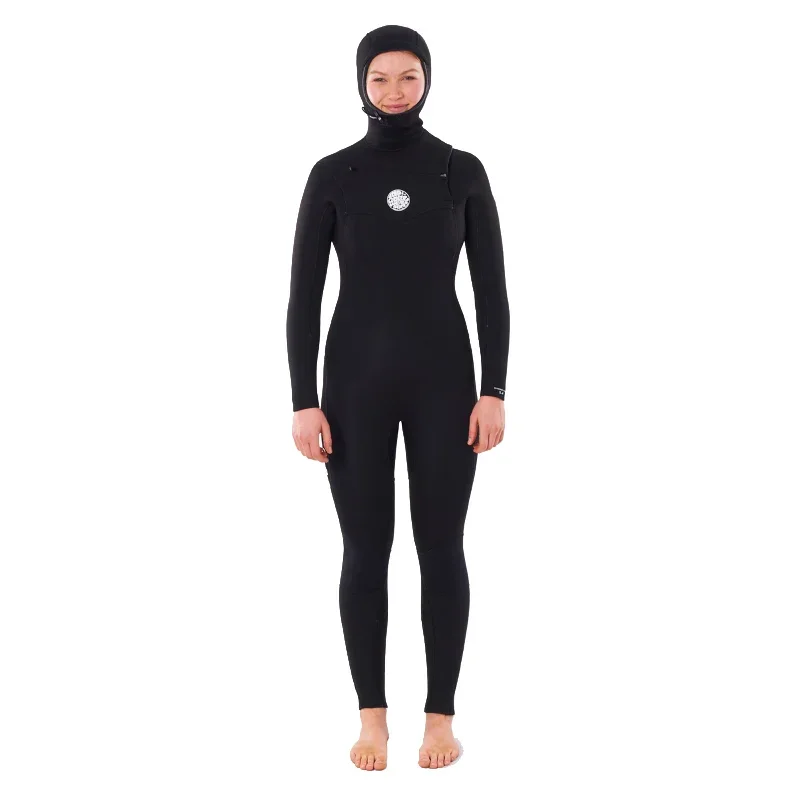 Dawn Patrol 5/4 Chest Zip Hooded Wetsuit