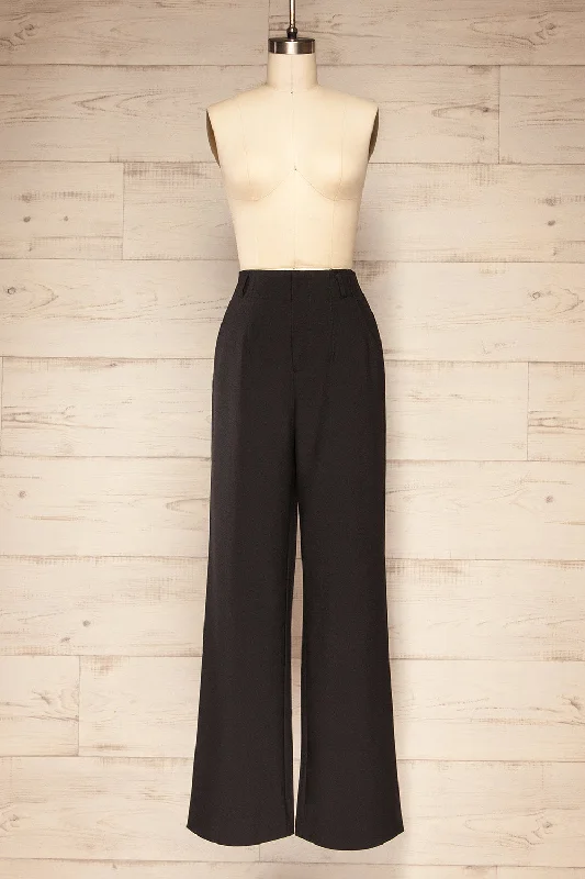 Formby | High-Waisted Black Pants