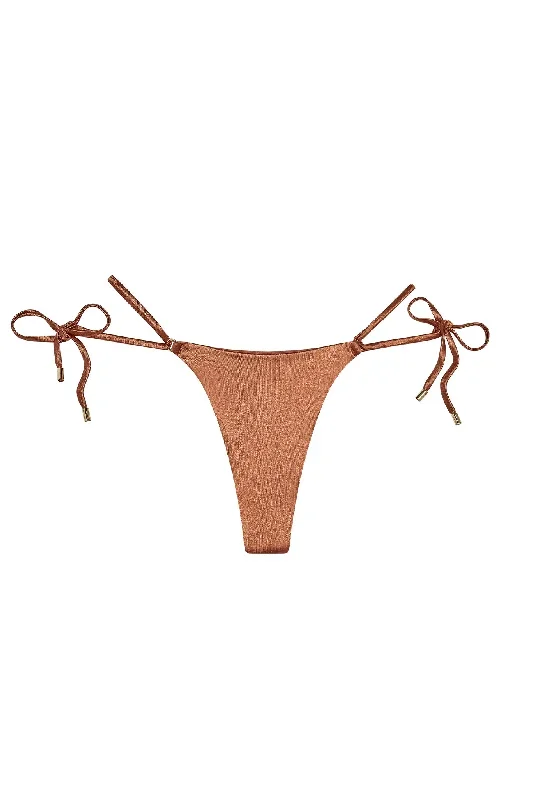 Hanalei Bottom - Bronze Shiny Jersey