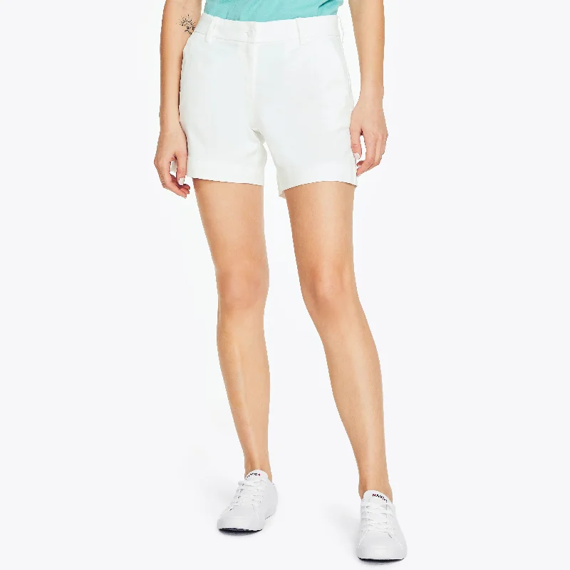 Nautica Womens 6"" Stretch-Twill Short