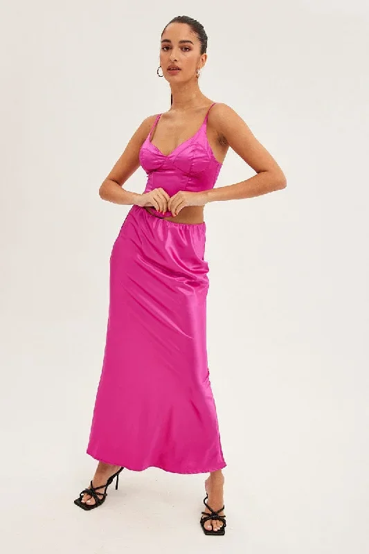 pink-maxi-skirt-low-rise-elastic-waist-satin-sl0072x-47cb