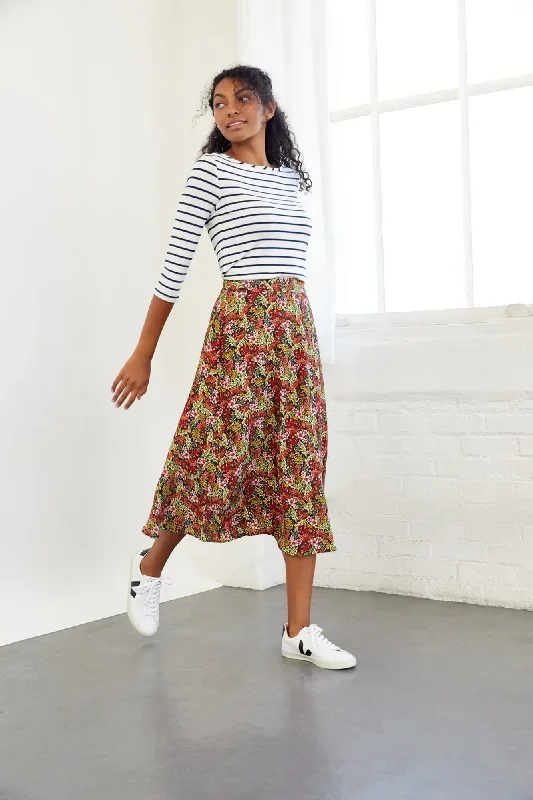 Poppy Skirt - Meadow Floral