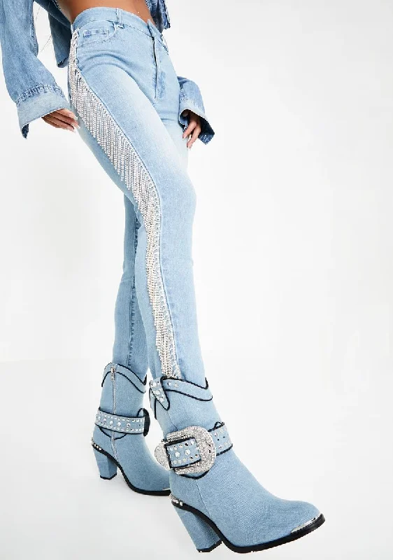 Rouge Rager Fringe Jeans