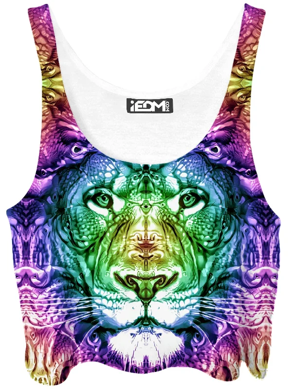 Spirit of the Lion Crop Top