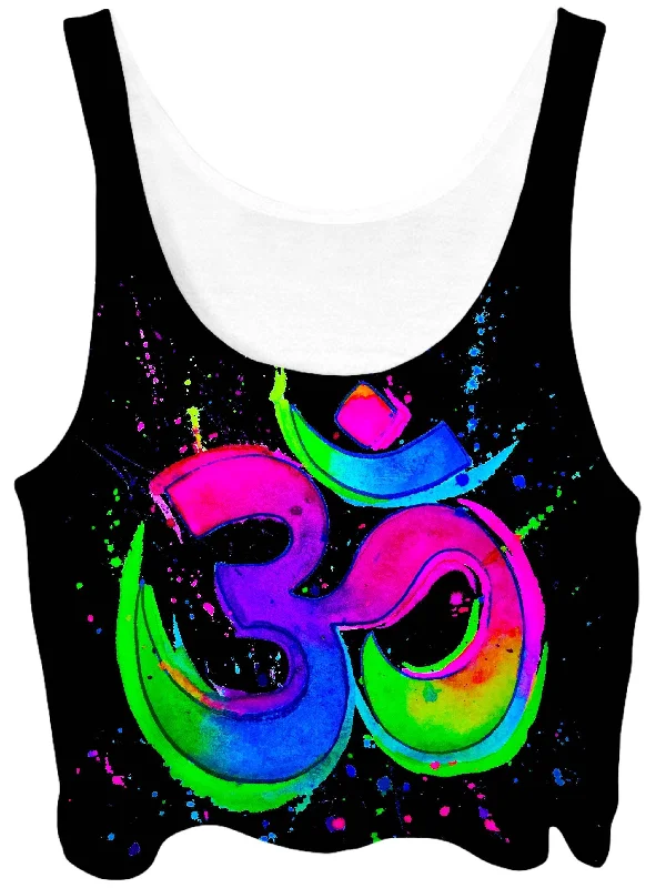 Splatter Ohm Crop Top