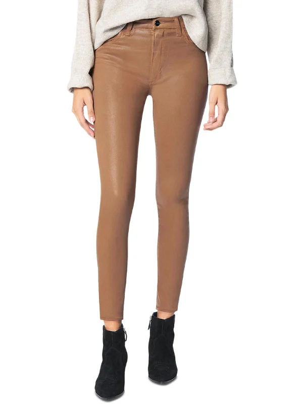 The Charlie Womens High Rise Ankle Skinny Jeans