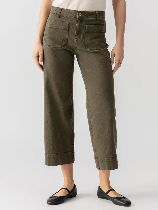 The Marine Standard Rise Denim Pant Fatigue