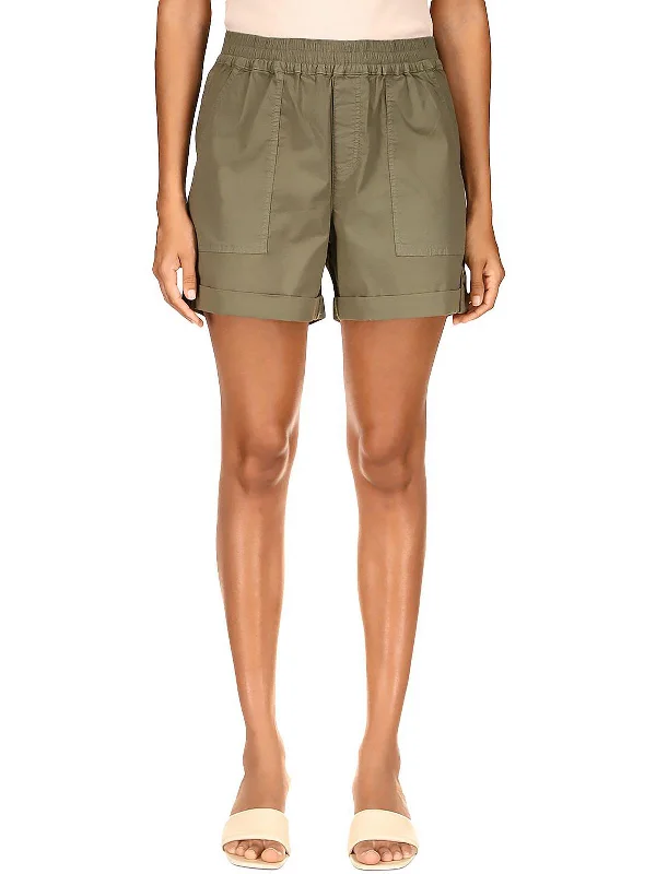 trail-blazer-womens-cuffed-pockets-casual-shorts