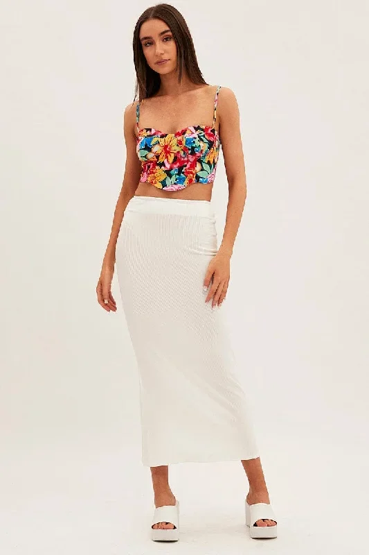 white-high-waist-jersey-skinny-maxi-skirt-sl12432-f