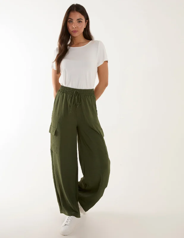 Wide Leg Combat Trouser