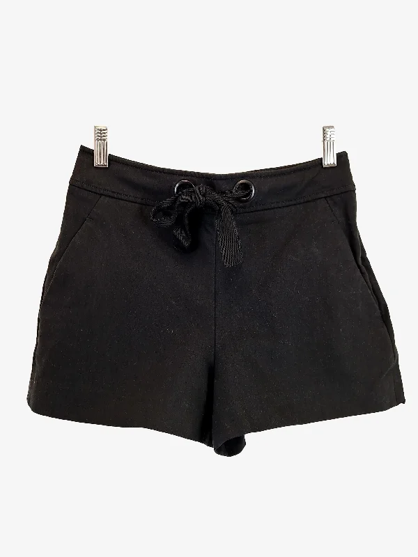 Witchery Everyday Tie Front Mini Shorts Size 8