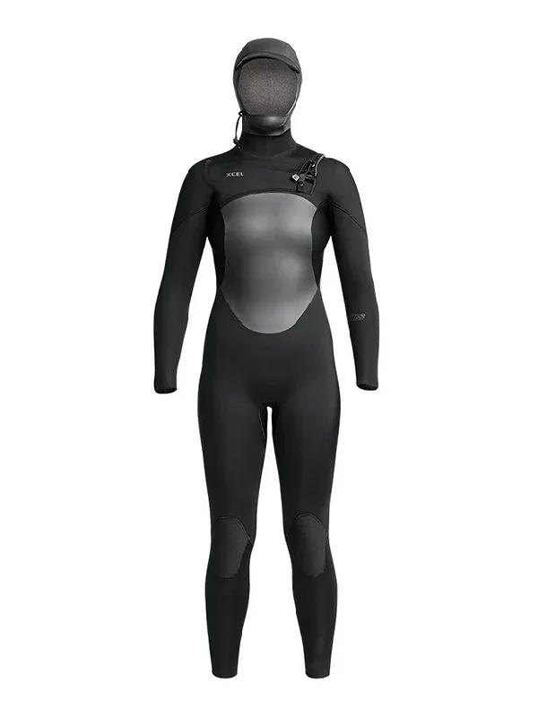 Women's Axis 5/4mm Front Zip Hooded Full Wetsuit