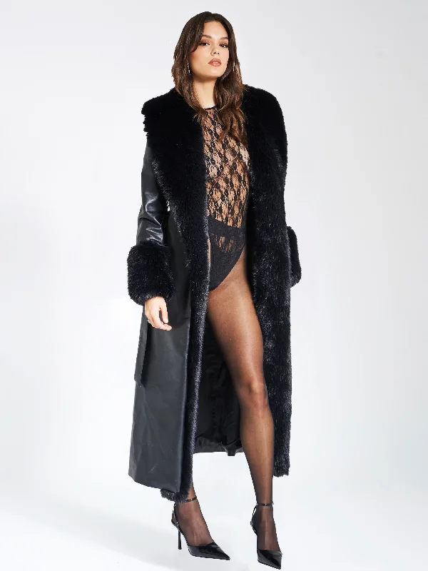 zaida-black-faux-fur-trim-black-vegan-leather-midi-coat