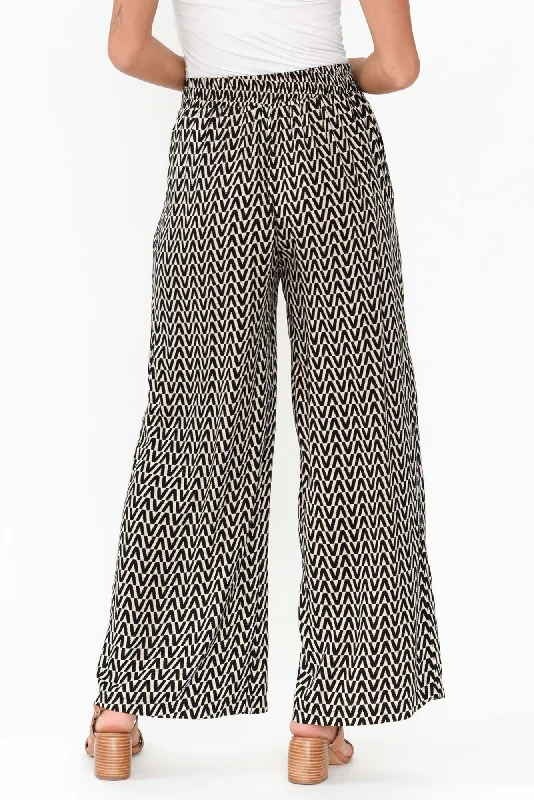 zaniah-black-geo-bamboo-cotton-pants