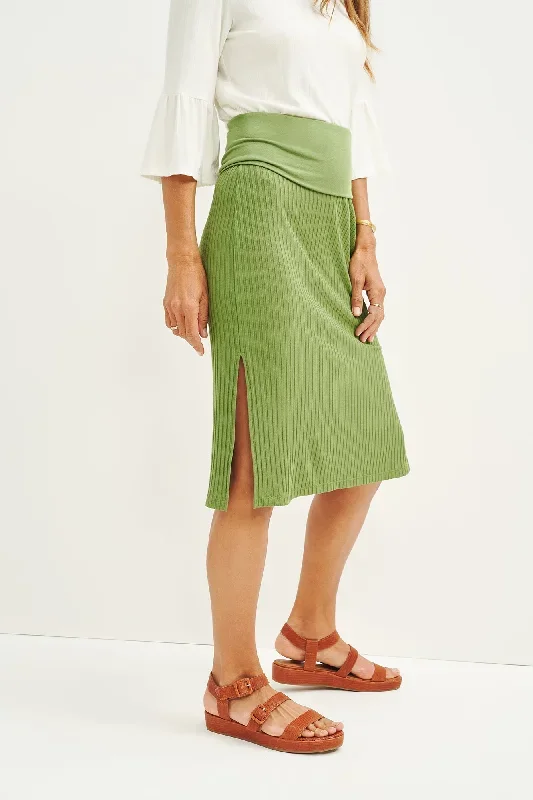 zio-ribbed-skirt-pear